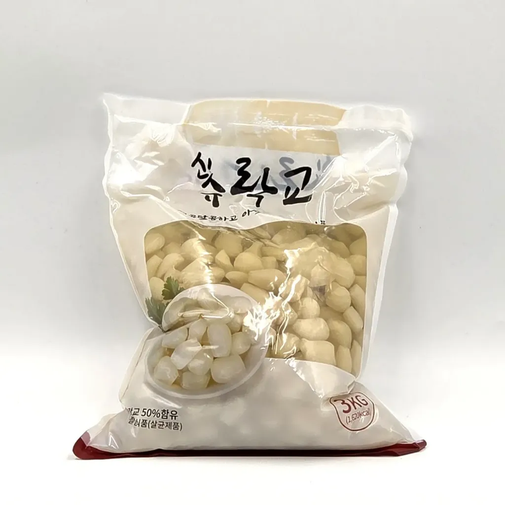 [10017] 락교(파우치) 3000(g)pack*4